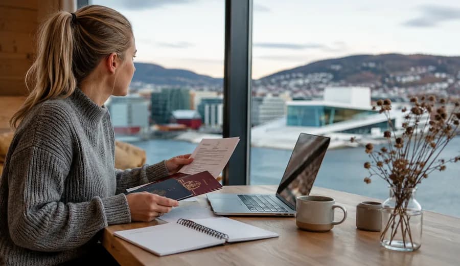 Newcomer researching Iceland residence and relocation steps with Reykjavik context