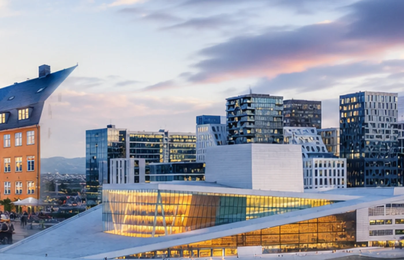 Oslo waterfront and modern architecture for a practical Oslo itinerary