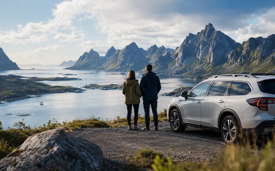 Nordic travel route used for Sweden itinerary planning